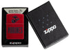Zippo U.S. Marine Corps Candy Apple Windproof Lighter in its packaging.