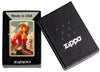 Zippo Rancher Design Regular Street Brass Windproof Lighter in its packaging.