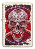 Front of Skull Design Mercury Glass Windproof Lighter